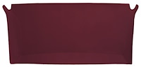ABS Plastic Headliner for 1977-1991 Chevrolet Blazer, GMC Jimmy [Foambacked Cloth, Dark Red]