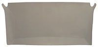 ABS Plastic Headliner for 1977-1991 Chevrolet Blazer, GMC Jimmy [Foambacked Cloth, Light Gray]
