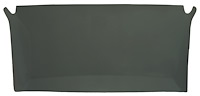 ABS Plastic Headliner for 1977-1991 Chevrolet Blazer, GMC Jimmy [Foambacked Cloth, Medium Dark Gray]