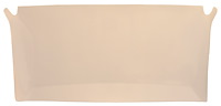ABS Plastic Headliner for 1977-1991 Chevrolet Blazer, GMC Jimmy [Foambacked Cloth, Off White]