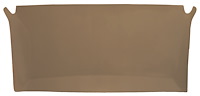 ABS Plastic Headliner for 1977-1991 Chevrolet Blazer, GMC Jimmy [Foambacked Cloth, Saddle]