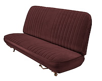 Front Bench Seat Upholstery for 1983-1992 Ford Ranger Standard Cab Truck [Maroon Madrid Vinyl]