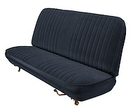 Front Bench Seat Upholstery for 1983-1992 Ford Ranger Standard Cab Truck [Dark Blue Sierra Vinyl]