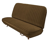 Front Bench Seat Upholstery for 1983-1992 Ford Ranger Standard Cab Truck [Saddle Sierra Vinyl]