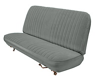 Front Bench Seat Upholstery for 1983-1992 Ford Ranger Standard Cab Truck [Medium Gray Montana Vinyl]