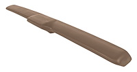 Dash Pad for 1971-1973 Ford Mustang, OEM-Style [Vinyl-Wrapped, Ginger]