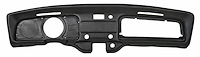 Dash Pad for 1971-1974 and 1976-1977 Volkswagen Beetle, 1971-1972 Super Beetle [Vinyl-Wrapped, Black]