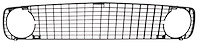 Grille for 1969 Ford Mustang