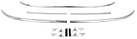 Rear Window Molding Set for 1967-1969 Chevrolet Camaro, Pontiac Firebird Coupe