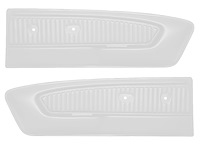 Front Door Panels for 1965-1966 Ford Mustang [Sierra Grain Vinyl, Off White]