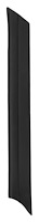 Pillar Post Pad for 1967-1968 Ford Mustang [Right/Passenger Side, Black]