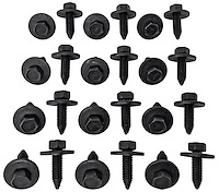 Door Hinge Bolt Kit for Select 1973-1991 GM Trucks [Set of 24]
