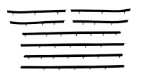 Complete Window Guide Felt Kit for 1966-1967 Chevrolet Chevelle 2-Door Convertible [8-Piece Replacement Style Material]