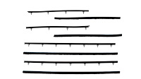 Complete Window Guide Felt Kit for 1966-1967 Chevrolet Chevelle 2-Door Post/Sedan [8-Piece Original Style Material]