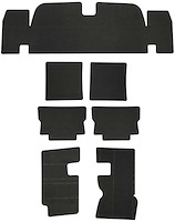 Under Carpet Sound Deadener Kit, OE-Style for 1967-1969 Chevrolet Camaro, Pontiac Firebird [7-Piece]