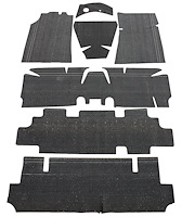 Under Carpet Sound Deadener Kit, OE-Style Fits Select 1968-1972 Buick, Chevrolet, GMC, Oldsmobile, Pontiac [7-Piece]