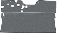 Under Carpet Sound Deadener Kit, OE-Style Fits Select 1947-1954 Chevrolet & GMC Trucks [2-Piece]