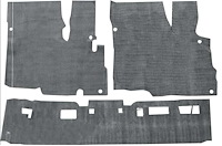 Under Carpet Sound Deadener Kit, OE-Style Fits Select 1967-1972 Chevrolet & GMC Trucks [3-Piece]