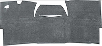 Under Carpet Sound Deadener Kit, OE-Style Fits Select 1973-1984 Chevrolet & GMC Trucks [1-Piece]