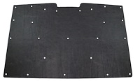 Hood Insulation Pad for 1981-1987 Chevrolet & GMC Trucks, Blazer/Jimmy, w/Clips [1-Piece]