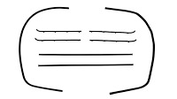 Window Guide Felt Kit for 1960-1963 Chevrolet & GMC Trucks w/o Metal Frame, Original Style Material [8-Piece]
