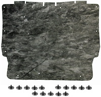 Hood Insulation Pad for 1977-1981 Pontiac Firebird, w/clips [1-Piece]