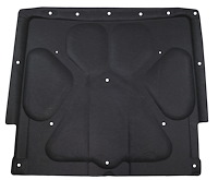 Hood Insulation Pad for 1967-1969 Chevrolet Camaro w/Standard or SS Hood, w/Clips [1-Piece]