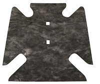 Hood Insulation Pad for 1958 Chevrolet Bel Air, Biscayne, Brookwood, Del Ray, Impala, Yeoman [1-Piece]