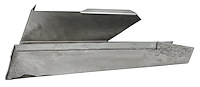Rear Cab Floor Support Fits Select 1960-1972 Chevrolet & GMC Trucks, Blazer, Jimmy, Suburban [Left/Driver Side]