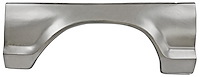 Truck Bedside Wheel Arch Patch Panel Fits Select 1973-1979 Ford Trucks, 1978-1979 Ford Bronco, Large Panel [Right/Pass. Side]