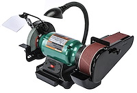 95720 Bench Grinder and Belt Sander Combo [6 in. Diameter Grinder, 2 in. Wide Sander]