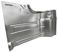 Trunk Floor Pan Fits Select 1971-1973 Mopar B-Body Models, 1/2 Section [Left/Driver Side]