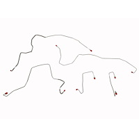 Brake Line Kit 2005-2006 F-250/F-350 Super Duty, 4wd [Stainless]