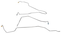 Transmission Cooler Line Set 2006-2012 Ford Ranger with 4.0L 4wd [Stainless]
