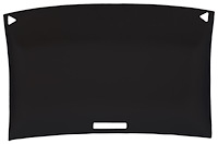 ABS Headliner w/Foam Backed Fabric for 1978-1987 Chevrolet El Camino & GMC Caballero [Black]