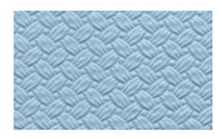 Headliner w/Sail Panels/Sun Visors for 1966-1967 Chevrolet El Camino w/3-Bow Headliner [Basketweave Light Blue Vinyl]