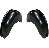 Inner Rear Wheelhouse Set Fits Select 1968-1972 GM A-Body Coupe/HT, 1 1/2 in. Wider Than Stock [Left/Driver and Right/Pass Sides
