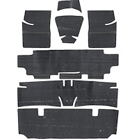 Under Carpet Sound Deadener Kit, OE-Style Fits Select 1968-1974 Buick, Chevrolet, Oldsmobile, Pontiac Models  [7-Piece]