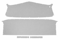 Fiberboard Headliner for 1947-1949 Chevrolet 3100, 3600, 3800, 1947-1949 GMC 100, 150, 250 [Gray]