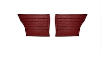Rear Standard Side Panel Set for 1965 Chevrolet Chevelle, Malibu, Coupe/Hardtop [Red]
