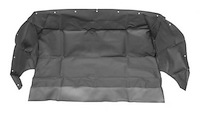 Well Liner for 1968-1972 Buick Skylark, Chevy Chevelle, Malibu, Olds Cutlass, Pontiac GTO, LeMans, Tempest Convertible [Black]