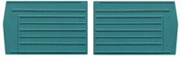Rear Standard Side Panel Set for 1967 Chevrolet Chevelle, Convertible [Turquoise]