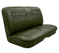 Rear Bench Seat Upholstery Kit for 1967 Chevy Chevelle, 4-Door Wagon [Madrid Grain Vinyl Gold]