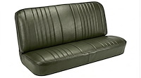 Rear Bench Seat Upholstery Kit for 1968 Chevy Chevelle, Coupe, Hardtop [Madrid Grain Vinyl Ivy Gold]