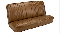 Rear Bench Seat Upholstery Kit for 1968 Chevy Chevelle, Coupe, Hardtop [Madrid Grain Vinyl Saddle]