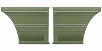 Rear Standard Side Panel Set for 1969 Chevrolet Chevelle, Coupe/Hardtop [Light Green]