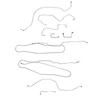Complete Brake Kit 2011-2015 Ford F-250 / F-350, Crew Cab/Short Bed, w/ Traction Control [Steel]