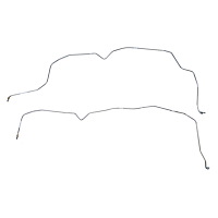 2-Piece Transmission Cooler Lines 1970-1971 Ford Fairlane, Torino w/ BIG BLK, C6 Transmission [Steel]
