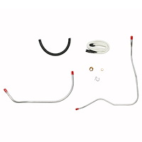 Choke Tube Set, 2 Lines w/ Insulator 1963 Ford Thunderbird, 390 CID [Steel]