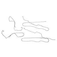 Intermediate Brake Line Kit 2011-2015 Ford F-350, Crew Cab/ Long Bed [Steel]